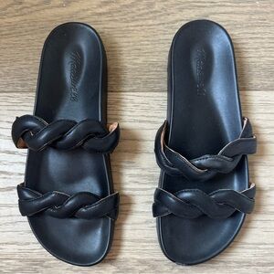 Madewell Walker Slide Sandal with Braided Straps